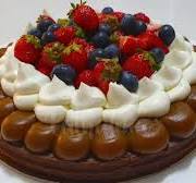 Brownies decorados con dulces