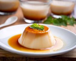 Flan exprés al microondas