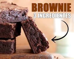 Brownies de 3 ingredientes