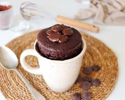Mug cake de chocolate