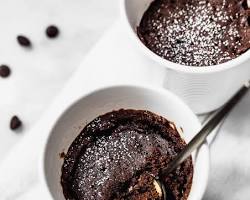 Mug cake de chocolate