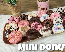 Mini donas caseras