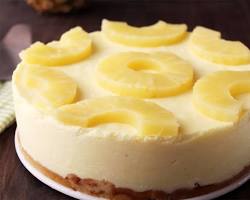 Pastel frio de piña