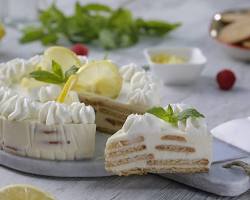 Tarta de leche condensada y limón