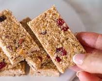 Barritas de avena sin horno