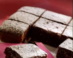 Brownie exprés sin horno