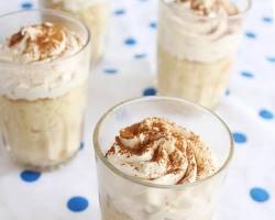 Vasitos de postre de tres leches