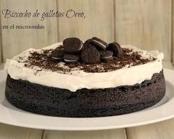 Tarta Oreo en microondas
