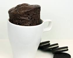 Tarta Oreo en microondas